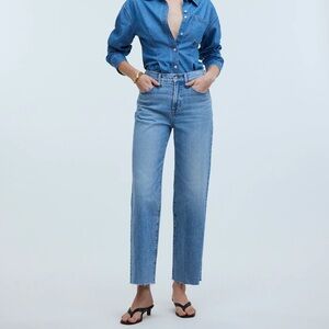 The Perfect Vintage Wide-Leg Crop Jean